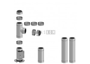 Komínová sestava DWeco průměr 160mm délka 3,5m