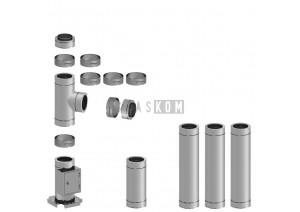 Komínová sestava DWeco průměr 160mm délka 4,4m