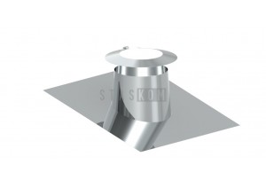Střešní průchodka 5°-15° olověný okraj a límec, DN160mm